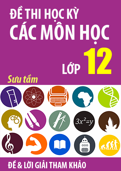 Tuyển tập đề thi học kỳ các môn học lớp 12