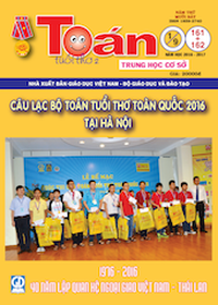 Tạp chí Toán Tuổi thơ 2, số 161+162