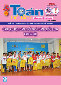 Tạp chí Toán Tuổi thơ 1, số 189+190