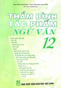 Thẩm bình tác phẩm Ngữ văn 12